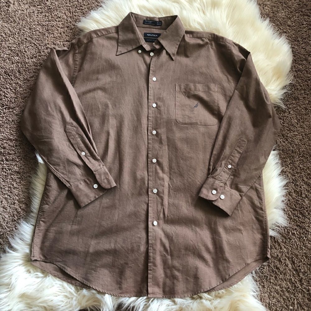 Nautica vintage oxford 16 1/2 dress top